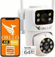 IP-камера ORLLO TZ19 DUAL WiFi 4K AI + SD-карта 64 ГБ (TZ19-64GB) - зображення 1