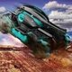 Машинка танк Tank fight на пульте управления с поворотным механизмом и браслетом, стреляющая орбизами, подсветка и звуковые эффекты Бирюзовый (i7-113290) - изображение 5