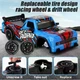 Машинка для дрифта радиоуправлении 1:16 R/C Drift Car Off-Road подсветка, дополнительные колеса Красный (i7-171920) - изображение 3