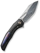 Нож складной туристический Weknife Ignio Mystery Box 8.39 см Damasteel Hakkapella / 6AL4V Черный (WE22042B-DS1 MB) - изображение 2