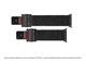 Ремешок AULUMU C03 Titanium Mag Buckle Quick-Release Band для Apple Watch Ultra 49 мм / Series 42 мм / 44 мм / 45 мм / 46 мм / SE 44 мм Черный/Титан - изображение 7