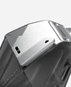 Чехол для AirPods Pro 3 Aulumu A39 Geometric Case с замком и ремешком Черный - изображение 3