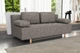 Прямий диван MÜNGER Sofa Bequem 192x92x80, з механізмом єврокнижка, з оббивкою з тканини Аляска 04 - зображення 1