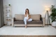 Прямий диван MÜNGER Sofa Ruhe 220x87x75, з механізмом єврокнижка, з оббивкою з тканини Mars 01 - зображення 8