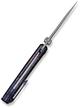 Нож складной туристический Weknife Dracarys 9.1 см Böhler M390 / 6AL4V Пламенный (WE25061B-3) - изображение 3