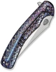 Нож складной туристический Weknife Dracarys 9.1 см Böhler M390 / 6AL4V Пламенный (WE25061B-3) - изображение 5