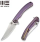 Нож складной туристический Weknife Dracarys 9.1 см Böhler M390 / 6AL4V Фиолетово-золотой (WE25061B-2) - изображение 9