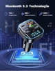 FM-модулятор (Трансмитер) BC47 Bluetooth 5.0 с функцией Quick Charge 3.0 и PD 36W - Уценка - изображение 4