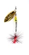 Блесна вращающаяся Lucky John Trian Blade Long 12 г латунь 004 - изображение 1