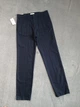 Мужские льняные штаны Marks & Spencer Regular Fit темно-синие р. 38/33 - изображение 2