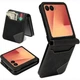 Защитный чехол Deexe Rhombus Card для Samsung Galaxy Flip 8 - Black - изображение 1