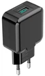 Мережевий зарядний пристрій Grand-X (1xUSB 5В/2.1А) Black (CH-03B) - зображення 5