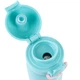 Термос Kite Hug in mug, с кнопкой, 430 мл, бирюзовый (K25-1221-1) - изображение 2