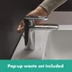 Смеситель для раковины HANSGROHE Vernis Blend 71551000 с донным клапаном - изображение 13