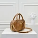 Женская сумка кросс-боди Miu miu 2310 (19×13×6) коричневая - изображение 4