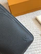 Мужская нагрудная сумка LV022 Louis Vuitton Avenue Total Black черная - изображение 6