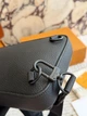 Мужская нагрудная сумка LV022 Louis Vuitton Avenue Total Black черная - изображение 7