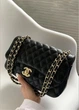 Женская сумка Chanel 8838 кросс-боди черная - изображение 8