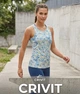 Жіноча спортивна майка Crivit, різнобарвний S 36-38 - изображение 3