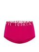 Женские трусики Victoria's Secret (2544895123) Exploded Logo Cotton Modern Brief M фуксия - изображение 3
