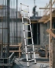 Лестница алюминиевая StandHeiz DT500 телескопическая 5 м на 16 ступеней из анодированного алюминия универсальная для дома ремонта и строительных работ с нагрузкой до 180 кг - изображение 9