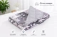 Ковдра Руно літня полуторна 140x205 см антиалергенне волокно Grey Cat (Р321.52СЛКУ_Grey Cat) - зображення 1
