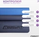 Килимок для йоги та фітнесу EasyFit TPE+TC 183x61x0.6 см ECO-Friendly двошаровий каремат EF-1924-BLB Синій з блакитним (56000900) - зображення 7