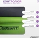 Килимок для йоги та фітнесу EasyFit TPE+TC 183x61x0.6 см ECO-Friendly двошаровий каремат EF-1924-GNBK Зелений з чорним (56001192) - зображення 7