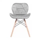 Кухонный стул GT Racer X-D27 Velvet Gray GT Racer X-D27 Velvet Gray 1049609 - изображение 2