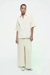 Сорочка поло жіноча COS oversized linen-twill polo shirt 1243596001 Eur 34 Бежевий - изображение 1