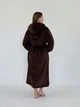 Халат жіночий UT HT01 2251 XL шоколадний - изображение 2