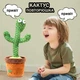 Танцующий кактус игрушка-повторюшка с подсветкой Dancing Cactus, 120 песен - изображение 8