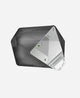 Чехол Aulumu A39 Geometric Case для наушников AirPods Pro 3 с замком и ремешком Полупрозрачный Серый - изображение 1