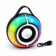 Портативна Bluetooth колонка SY-333 RGB з Bluetooth 5.3, акумулятором 1200 мА·год, USB, AUX, microSD, Type-C, до 6 годин роботи, потужністю 5 Вт чорна - изображение 1
