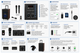 Портативна акустична колонка UKC ART LIVE 15A Bluetooth FM USB SD AUX з 2 бездротовими мікрофонами та акумулятором для караоке - зображення 4