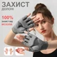 Фитнес перчатки для спорта турника тренировок велосипедные Rexchi унисекс для тренажерного зала тяжелой атлетики спортзала защитные дышащие нескользящие ударостойкие универсальные велоперчатки силиконовые вставки неопрен Черные 66_3_L_1 - изображение 8