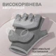 Перчатки для спорта фитнеса тренировок турника велосипедные Rexchi унисекс для тренажерного зала подтягивания тяжелой атлетики дышащие нескользящие универсальные вело перчатки неопрен Серые 66_3_S_5 - изображение 6