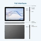 Планшет 10.5" Full HD Alldocube iWork 20 Pro 8/128Gb 4 ядра Windows 11 7000 mAh Чорно-сірий (102198487) - зображення 6