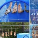 Сітка для сушіння риби, грибів, овочів і фруктів 50×50×70 см, триярусна складана сушарка, підвісна - зображення 6