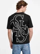 Футболка хлопковая мужская Guess 743433552 XL Черная (1160307540) - изображение 2