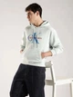 Худи утепленное мужское Calvin Klein 242918556 L Голубое (1160303061) - изображение 5