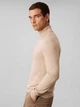 Гольф-водолазка мужская Calvin Klein 351039197 M Бежевая (1160326349) - изображение 3