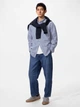 Джинсы Regular Fit широкие мужские Uniqlo 68368584 M Синие (1160363447) - изображение 2