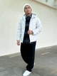 Куртка демисезонная с капюшоном мужская Uniqlo 850669951 3XL Серая (1160368669) - изображение 6
