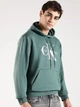 Худи утепленное мужское Calvin Klein 253258891 M Зеленое (1160436467) - изображение 4