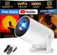 Проектор AKIYO O2 Full HD Wi-Fi Bluetooth Android (102204205) b2 - изображение 1