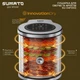 Сушарка для овочів з 10 металевими лотками Sumato SU-04FD02 - зображення 2