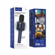 Караоке-мікрофон Hoco L24 Bluetooth з динаміком Blue (790024) - изображение 2