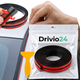 Ущільнювач лобового скла EPDM Drivio24 2 м 19 мм + ракель - изображение 1