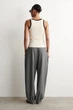 Жіноча майка COS Ribbed Cotton Tank Top White / Black L (1326259007) - зображення 3